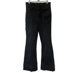 Black High-Rise Flared Women’s Jeans